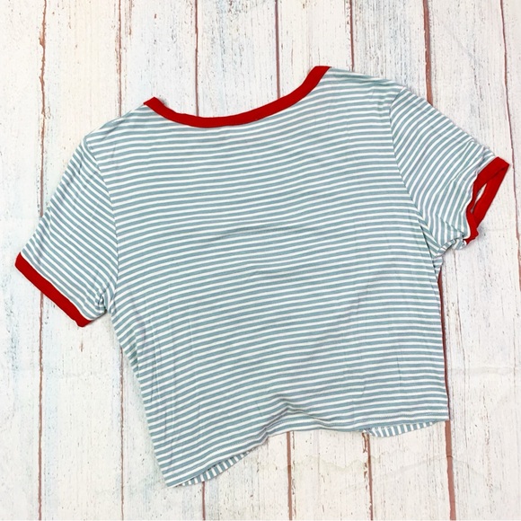 ✨2 for 1✨ Striped Crop Tees | Small - Picture 2 of 5